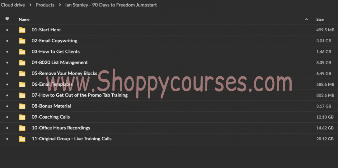 Ian Stanley – 90 Days to Freedom Jumpstart